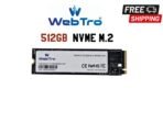 eBay Product Description – WebTro 512GB NVMe M.2 SSD 🔥 WebTro 512GB NVMe M.2 SSD – Ultra-Fast Storage Solution for Gamers, Creators & Power Users! 🔥
