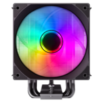 GameMax Sigma 550 Black ARGB CPU Cooler — 120 mm PWM Infinity Fan 🌈 | 5× 6 mm Heat Pipes 🔥 | TDP 220 W 💪 - Image 3