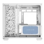 CiT Vision White ATX Gaming Cube with Tempered Glass Front and Side Panels with 4 x CiT Tornado Dual-Ring Infinity Fans - Image 13