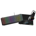 GameMax Pulse 4-in-1 Gaming Bundle — Keyboard ⌨️ + Mouse 🖱️ + Headset 🎧 + Mouse Mat 🖼️ | RGB LED | UK Layout 🇬🇧 - Image 2