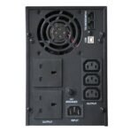 Powercool Smart UPS 2000VA (1600W) — Pure Sine Wave 🧭 | AVR Boost/Buck ⚖️ | 2× UK 🇬🇧 + 3× IEC 🔌 | RJ45 Surge 🌐 | USB 🖥️ - Image 3