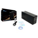 Powercool Smart UPS 650VA (390W) — 2× UK Sockets 🇬🇧 | RJ45 Surge ⛑️ | USB Monitoring 🖥️ | LED Status 🟢 - Image 5